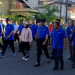 Dihadiri Pj Bahtiar Baharuddin, Kepala Dinas Kelautan dan Perikanan Sulbar Bersama Jajaran Meriahkan Jalan Santai di Mamuju